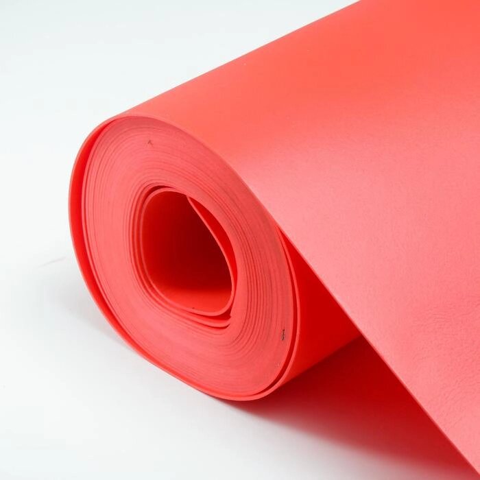 Изолон для творчества красный 2 мм, рулон 0,75х10 м от компании Интернет-гипермаркет «MOLL» - фото 1