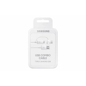 Кабель samsung EP-DG930dwegru, USB A - microusb, 1.5м, белый