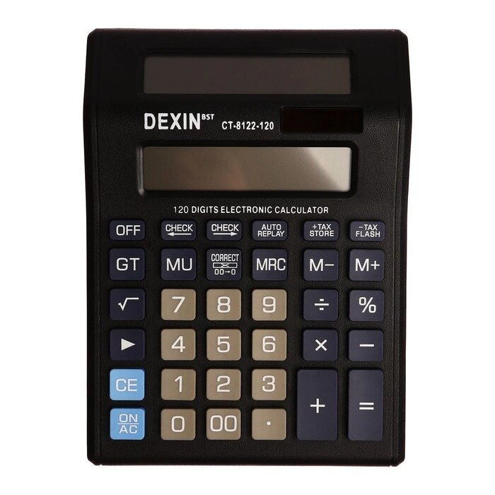Калькулятор настольный, 12-разрядный, CT-8122-99, двойное питание, двойной циферблат от компании Интернет-гипермаркет «MOLL» - фото 1
