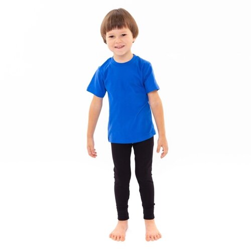Кальсоны для мальчика (термо), цвет чёрный, рост 134 см (36)