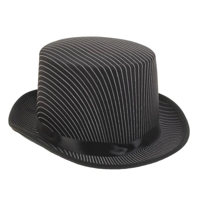 Карнавальная шляпа "Цилиндр", 56-58 см от компании Интернет-гипермаркет «MOLL» - фото 1