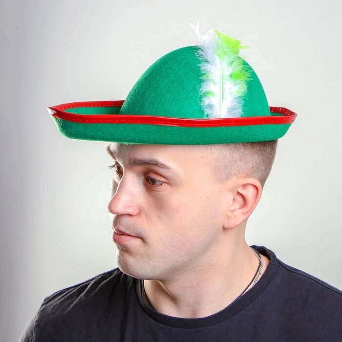 Карнавальная шляпа "Охотник" от компании Интернет-гипермаркет «MOLL» - фото 1