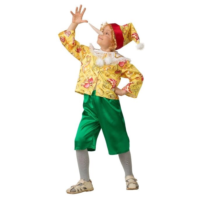 Карнавальный костюм "Буратино", рост 128 см от компании Интернет-гипермаркет «MOLL» - фото 1