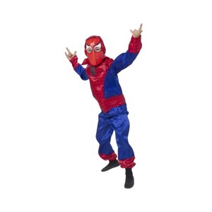 Карнавальный костюм "Человек-паук", текстиль, размер 26, рост 104 см