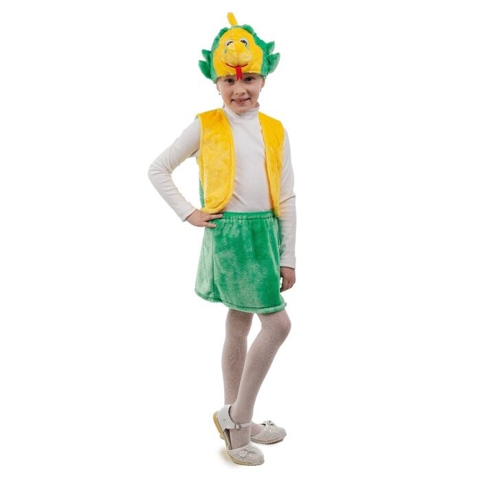 Карнавальный костюм "Дракон девочка" от компании Интернет-гипермаркет «MOLL» - фото 1