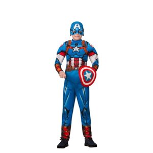 Карнавальный костюм "Капитан Америка с мускулами", рост 152