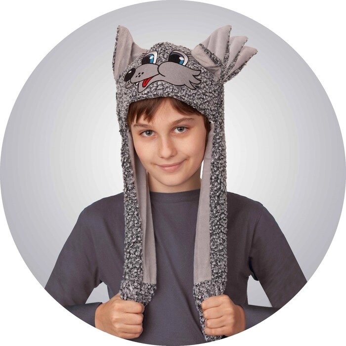 Карнавальный костюм "Волк" от компании Интернет-гипермаркет «MOLL» - фото 1
