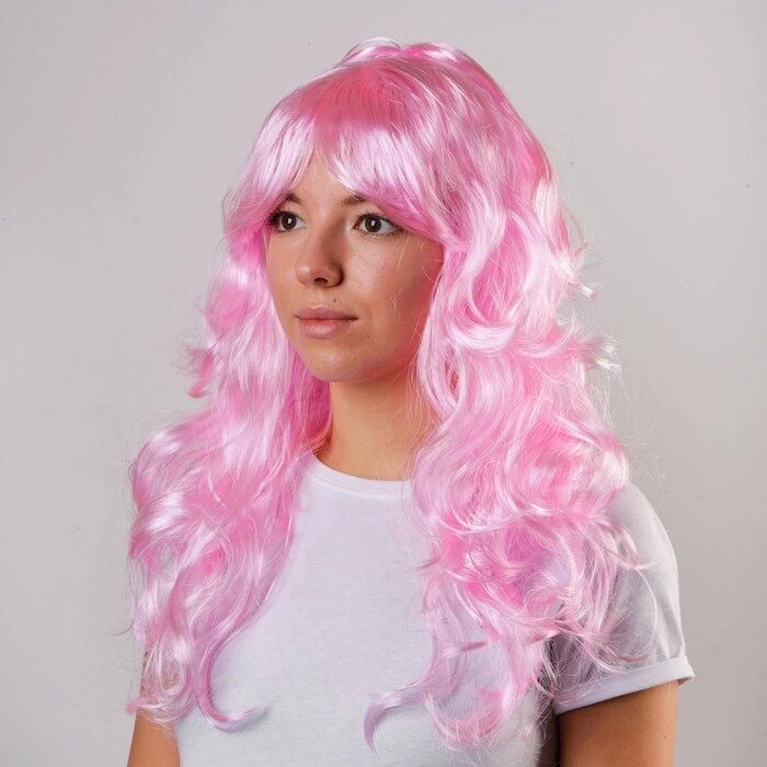 Карнавальный парик, кудрявые локоны с гелем от компании Интернет-гипермаркет «MOLL» - фото 1