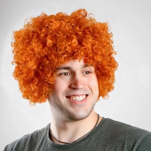Карнавальный парик "Объём", 120 г, цвет рыжий