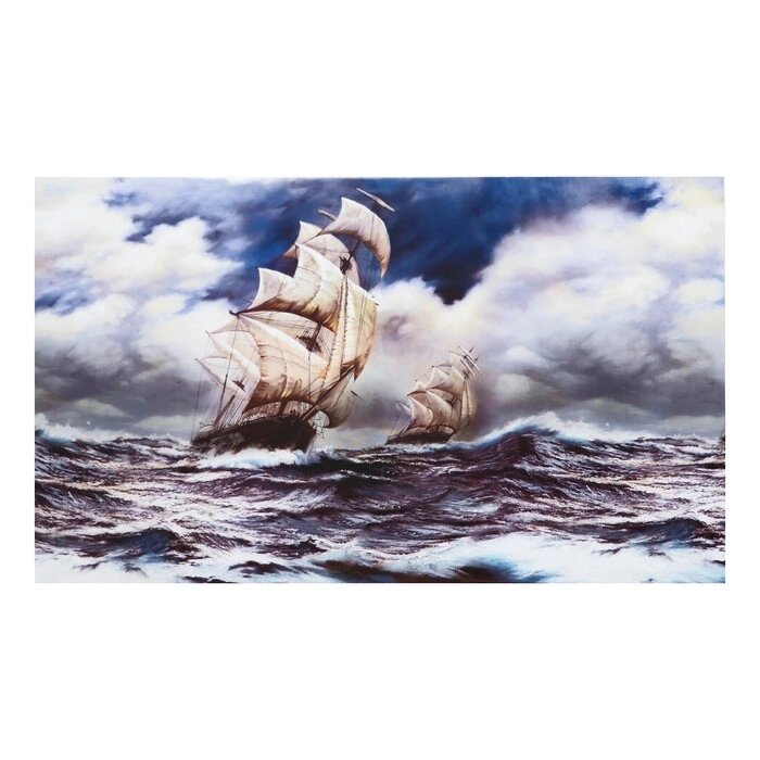 Картина- холст на подрамнике "Морская"   60*100см от компании Интернет-гипермаркет «MOLL» - фото 1