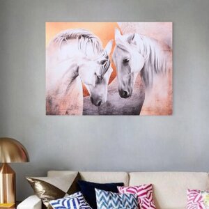 Картина "Лошади", 30 х 40 см