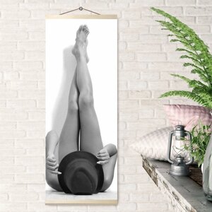 Картина по номерам 35 88 см "Панно"Женские ножки" 11 цветов