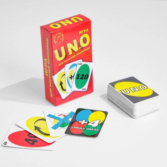Карточная игра "УНдирО" VIP, 108 карт, 8х11.4 см от компании Интернет-гипермаркет «MOLL» - фото 1