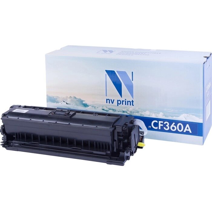 Картридж NVP NV-CF360A, для HP LaserJet Color/Flow, 6000k, совместимый, черный от компании Интернет-гипермаркет «MOLL» - фото 1