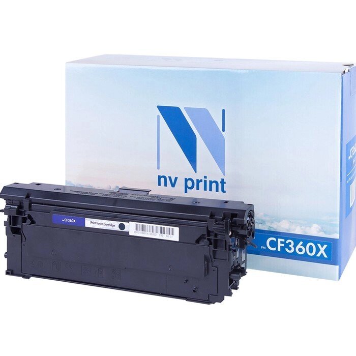Картридж NVP NV-CF360X, для HP LaserJet Color/Flow, 12500k, совместимый, черный от компании Интернет-гипермаркет «MOLL» - фото 1