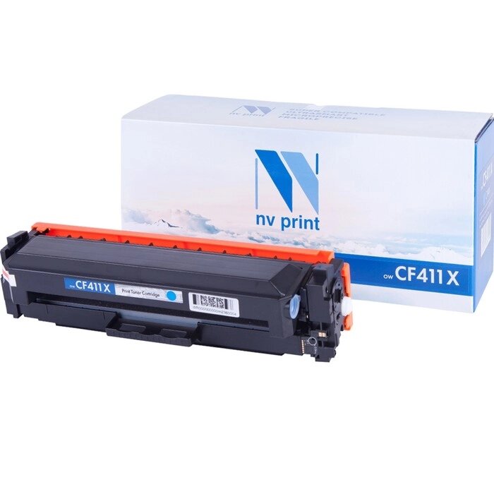 Картридж NVP NV-CF411X, для HP LaserJet ColorPro, 5000k, совместимый, голубой от компании Интернет-гипермаркет «MOLL» - фото 1