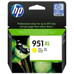 Картридж струйный HP 951XL CN048AE желтый для HP OJ Pro 8100/8600 (1500стр.)