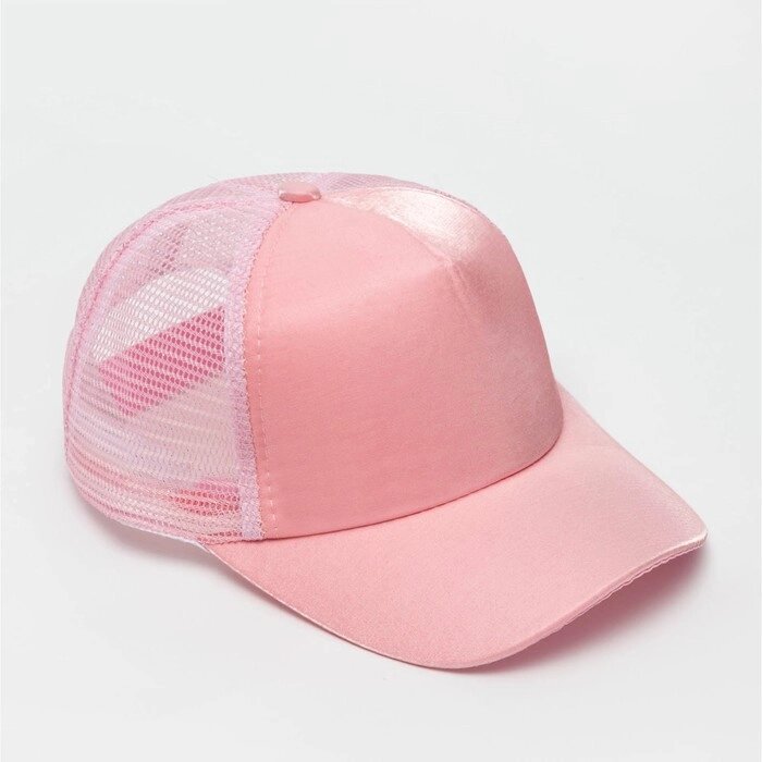 Кепка для девочки "Искра" MINAKU цвет розовый, р-р 54 от компании Интернет-гипермаркет «MOLL» - фото 1