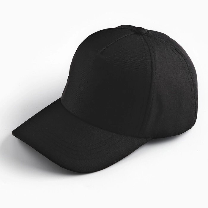 Кепка, рр- 54см, цвет черный от компании Интернет-гипермаркет «MOLL» - фото 1