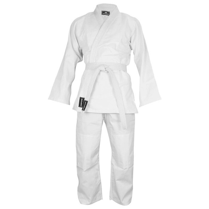 Кимоно для дзюдо BoyBo 425 г/м, цвет белый, рост 140 от компании Интернет-гипермаркет «MOLL» - фото 1