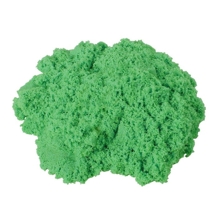 Кинетический песок "Волшебный песок" 2400 гр., ведерко, зеленый от компании Интернет-гипермаркет «MOLL» - фото 1