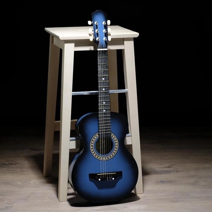 Классическая гитара 6-ти струнная, уменьшенная, размер 1/2, струны нейлон от компании Интернет-гипермаркет «MOLL» - фото 1