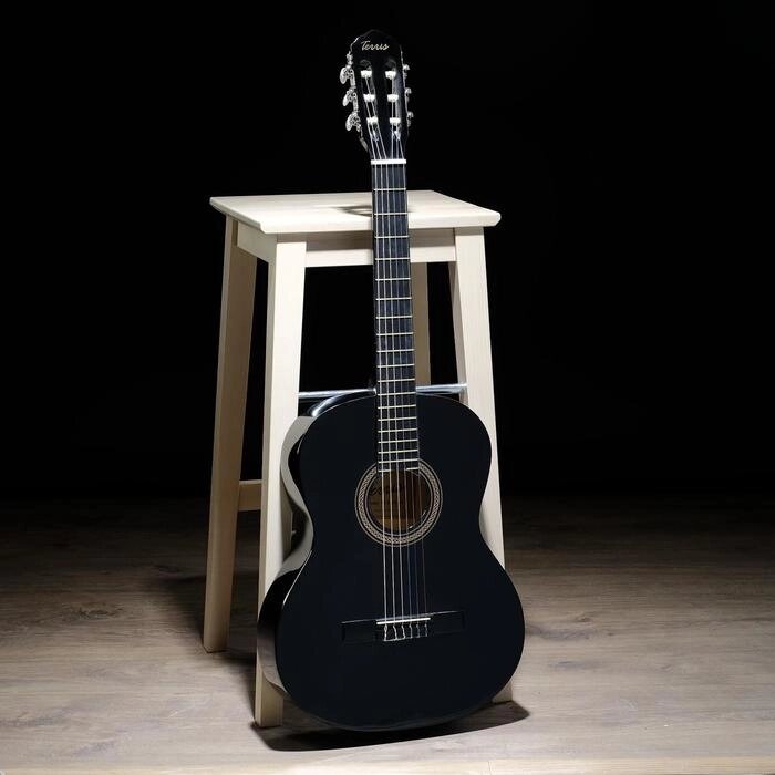 Классическая гитара TERRIS TC-390A BK - 4/4 от компании Интернет-гипермаркет «MOLL» - фото 1