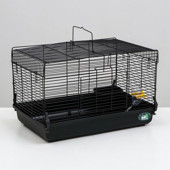 Клетка для грызунов "Пижон", 47 х 30 х 30 см, черная от компании Интернет-гипермаркет «MOLL» - фото 1