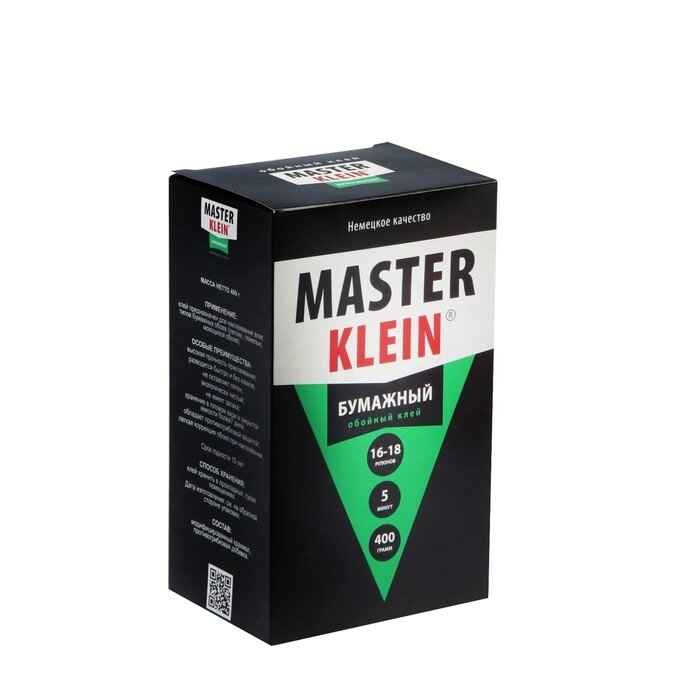Клей обойный Master Klein, для бумажных обоев, 400 г от компании Интернет-гипермаркет «MOLL» - фото 1