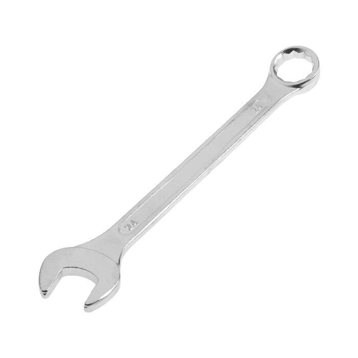 Ключ комбинированный ТУНДРА, хромированный, 24 мм от компании Интернет-гипермаркет «MOLL» - фото 1