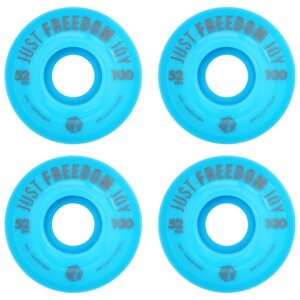 Колеса для скейтборда 52x32мм,100А, цвет синий