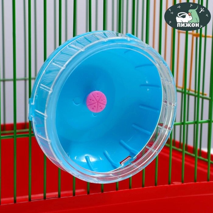 Колесо для грызунов тихое, 11 см, синее от компании Интернет-гипермаркет «MOLL» - фото 1