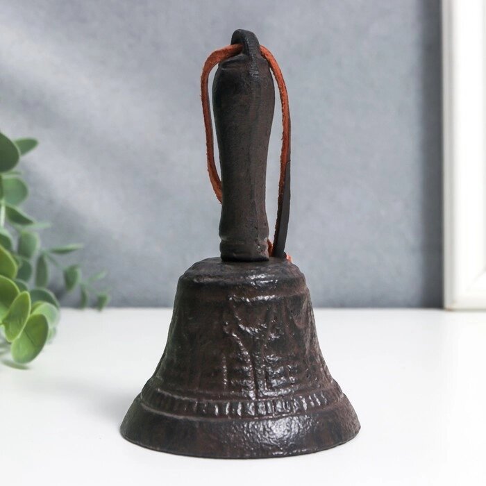 Колокол сувенирный чугун "Звонкий" 12х7х7 см от компании Интернет-гипермаркет «MOLL» - фото 1