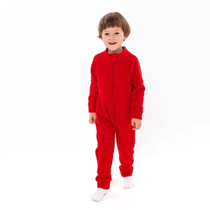 Комбинезон детский А. 80-26А ФС, цвет красный, рост 74-80 см от компании Интернет-гипермаркет «MOLL» - фото 1