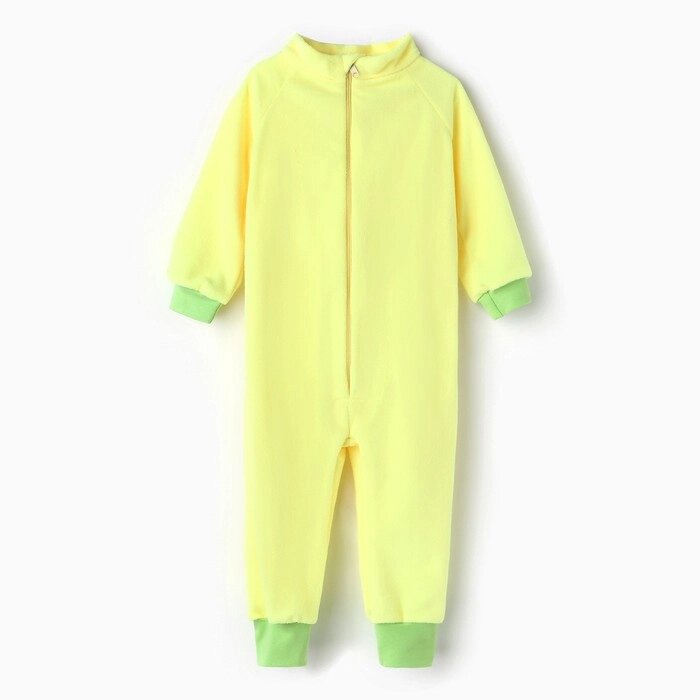 Комбинезон детский, цвет жёлтый неон, рост 104-110 см от компании Интернет-гипермаркет «MOLL» - фото 1