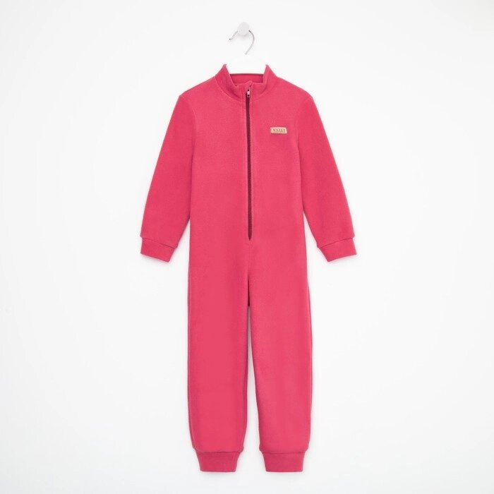 Комбинезон детский MINAKU цвет темно-розовый, размер 104 от компании Интернет-гипермаркет «MOLL» - фото 1