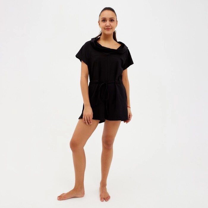 Комбинезон женский MINAKU, цвет чёрный, размер 42 от компании Интернет-гипермаркет «MOLL» - фото 1