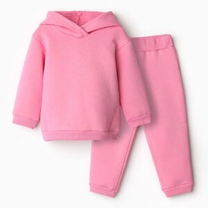Комплект для девочки (джемпер, брюки), НАЧЁС, цвет розовый, рост 86 см (52)