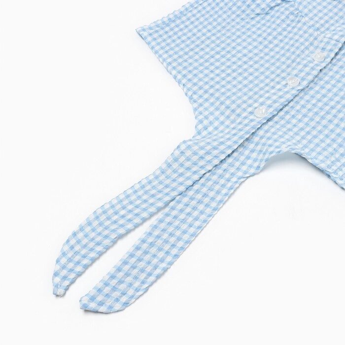 Комплект для девочки (футболка/шорты), цвет голубой, рост 104см от компании Интернет-гипермаркет «MOLL» - фото 1