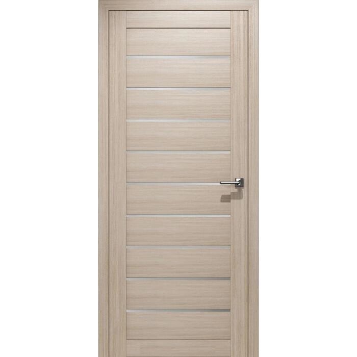 Комплект двери "Санторини Лайт" Капучино 2000х600 от компании Интернет-гипермаркет «MOLL» - фото 1
