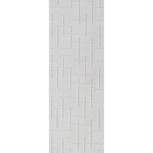 Комплект ламелей для вертикальных жалюзи "Рогожка", 5 шт, 180 см, цвет серый