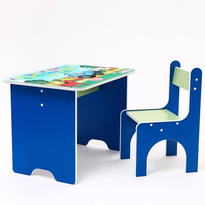 Комплект мебели "Синий трактор" от компании Интернет-гипермаркет «MOLL» - фото 1