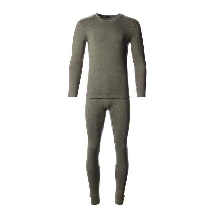 Комплект мужской термо (джемпер, брюки) MINAKU цвет хаки, р-р 48 от компании Интернет-гипермаркет «MOLL» - фото 1