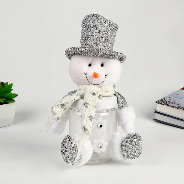 Конфетница "Снеговик" от компании Интернет-гипермаркет «MOLL» - фото 1