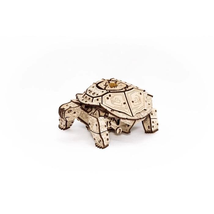 Конструктор деревянный 3D EWA "Механическая черепаха" от компании Интернет-гипермаркет «MOLL» - фото 1
