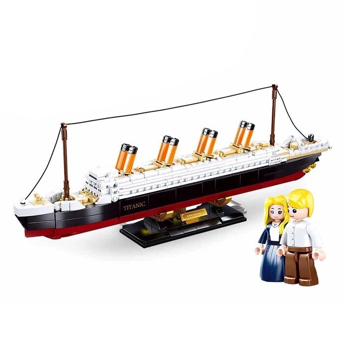 Конструктор Модельки "Титаник", 481 деталь, в пакете от компании Интернет-гипермаркет «MOLL» - фото 1
