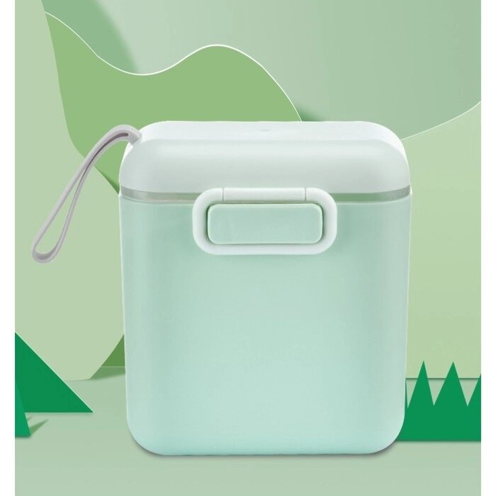Контейнер для хранения детского питания, 800 мл., цвет бирюзовый от компании Интернет-гипермаркет «MOLL» - фото 1