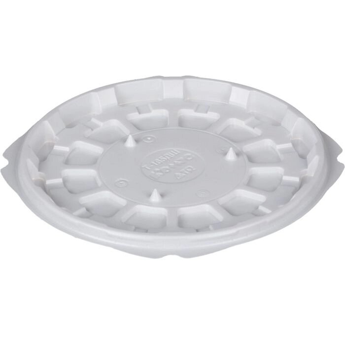 Контейнер для торта Т-165ДШ, круглый, цвет белый, размер 16,6 х 16,6 х 1,05 см от компании Интернет-гипермаркет «MOLL» - фото 1