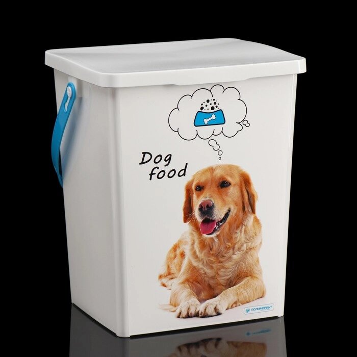 Контейнер "Собаки" для корма для собак, 8,5 л от компании Интернет-гипермаркет «MOLL» - фото 1