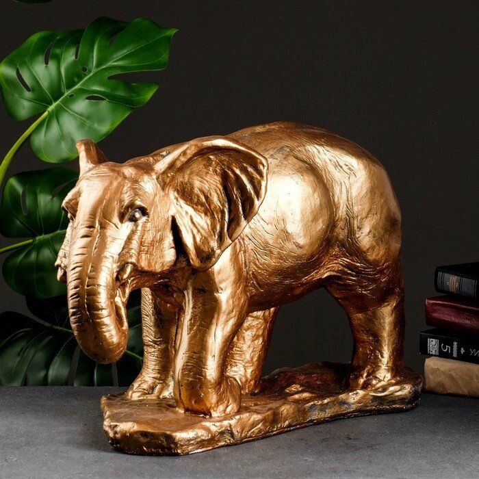 Копилка "Слон большой", бронза 52х25х33см от компании Интернет-гипермаркет «MOLL» - фото 1